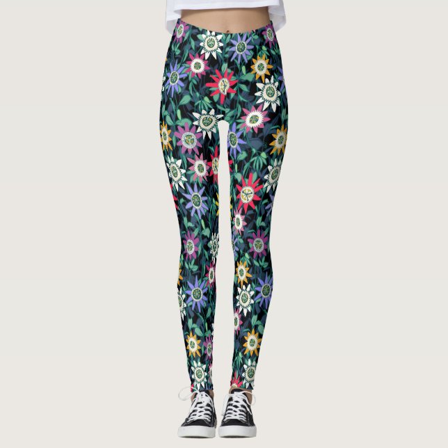 Leggings passiflora (Devant)