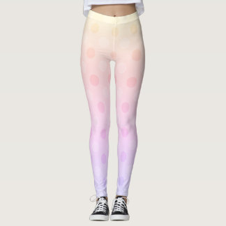 leggings pastel dot