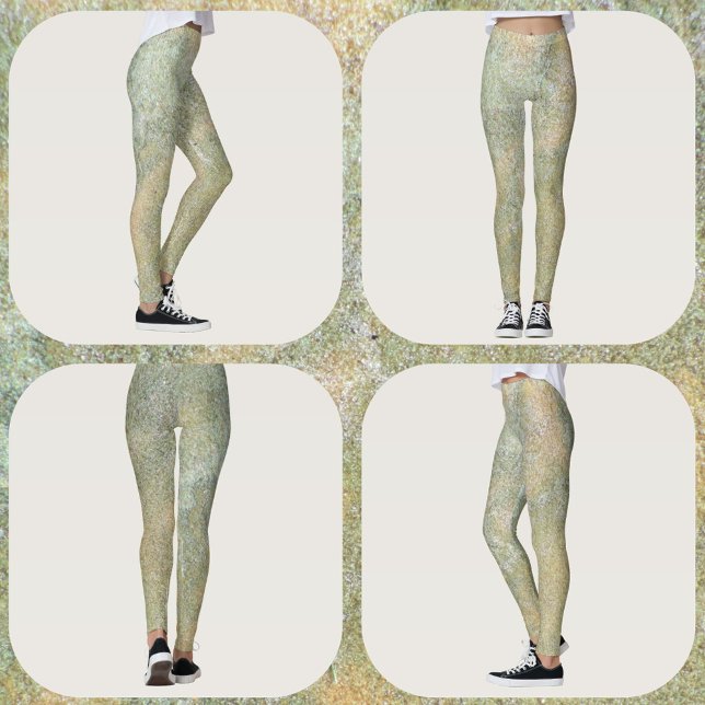 Leggings Pastel Green Cree Beige grès naturel (Créateur téléchargé)