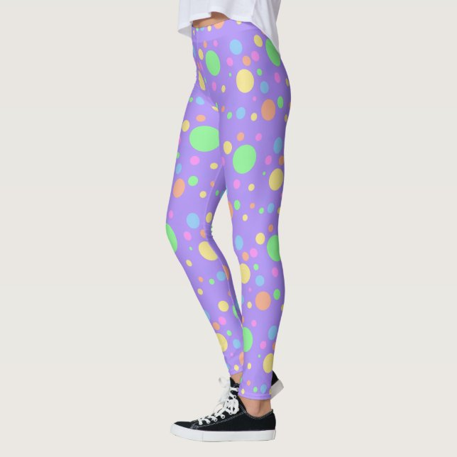 Leggings Pastel Pois (Gauche)