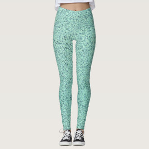 Leggings Pastel Printemps Vert béton texture