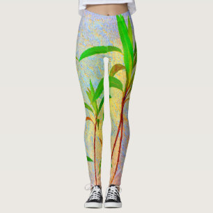 Leggings Pastel tropical