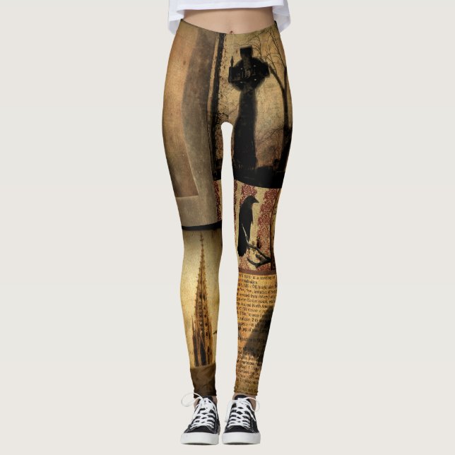 Leggings Patches gothiques (Devant)