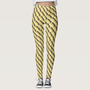 Leggings Pâtisserie française Chocolat Custode Éclair Cuisi