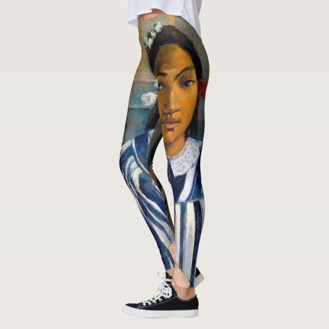 Leggings Paul Gauguin - Les ancêtres de Tehamana (Gauche)