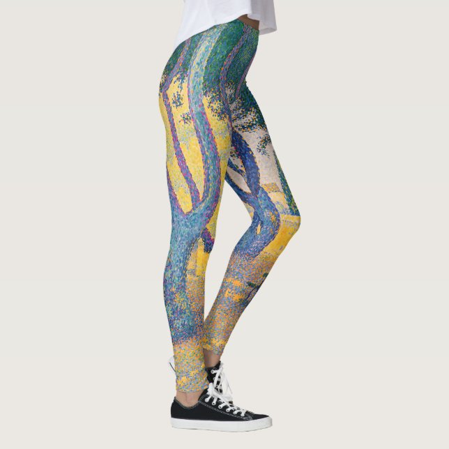 Leggings Paul Signac - Place des Lices, Saint-Tropez (Droite)