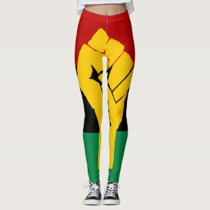 Leggings Pavillon panafricain Black Power