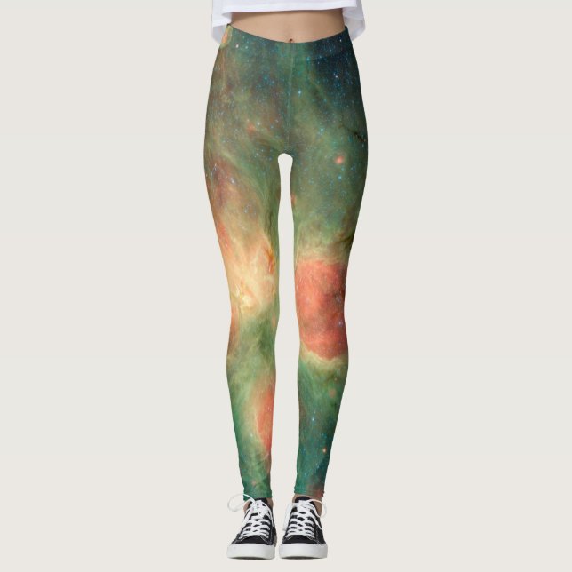 Leggings Paw Nebula Voie Lactée (Devant)