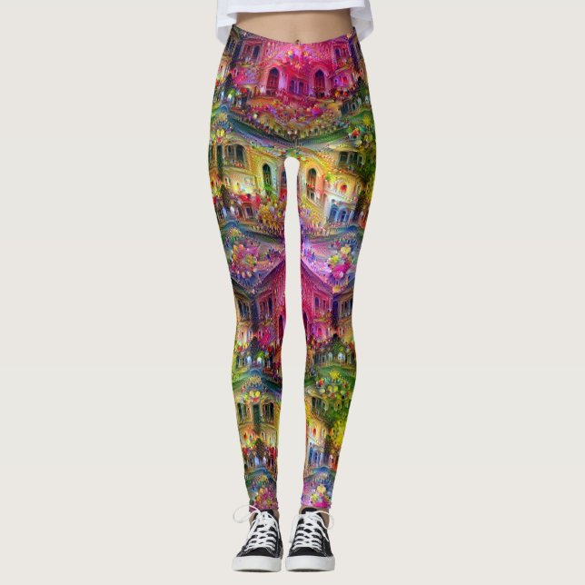 Leggings Paysage (Devant)