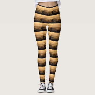 Leggings Paysage de coucher du soleil