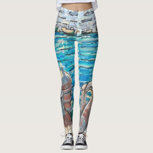 Leggings Paysage marin serein à San Juan de Ulua, Veracruz