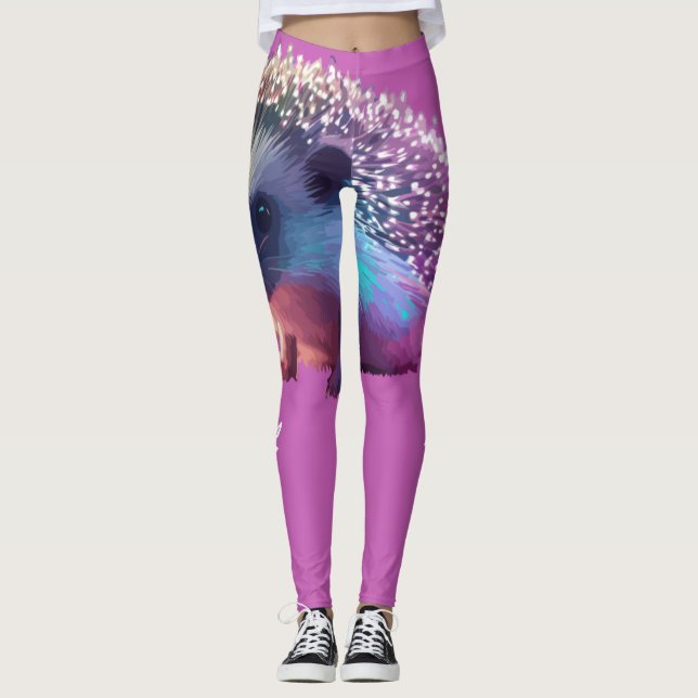 Leggings Pearl le hérisson (Devant)