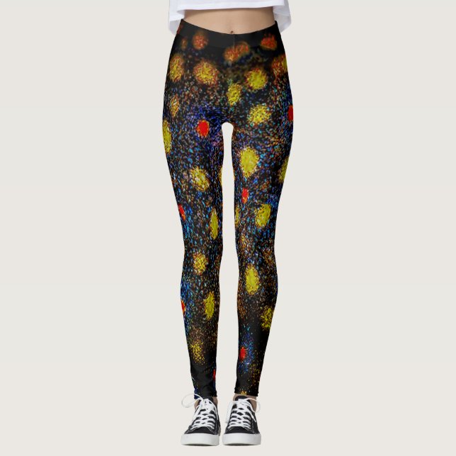 Leggings Peau de truite (Devant)