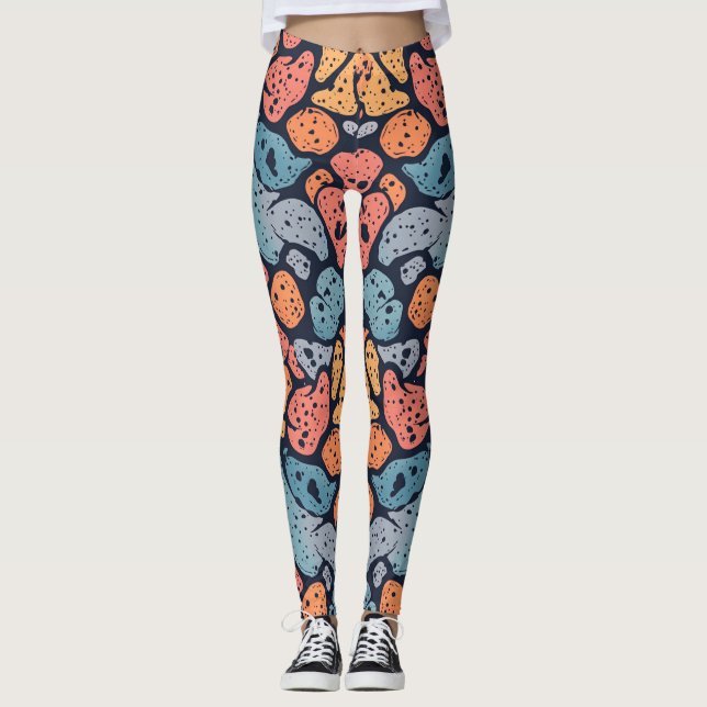 Leggings peau funky (Devant)
