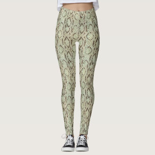 Leggings Peau reptile serpent