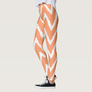 Leggings Pêcher Chevrons Cottage Sud