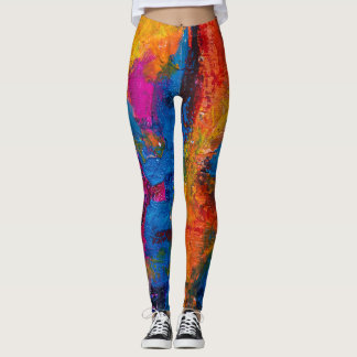 Leggings peints