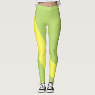Leggings peinture à la banane