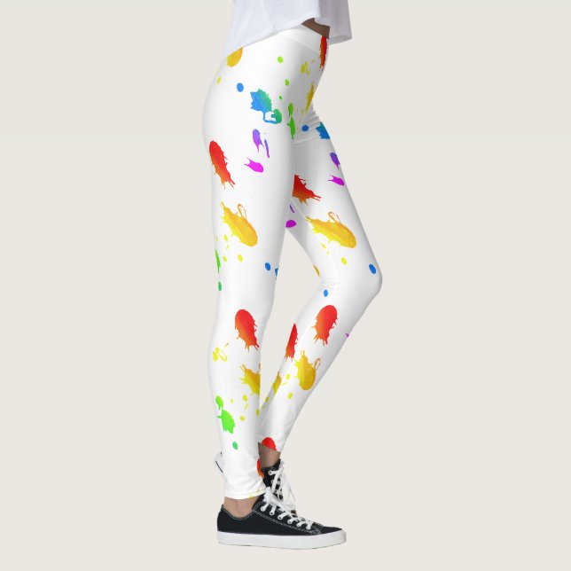 Leggings Peinture arc-en-ciel (Droite)