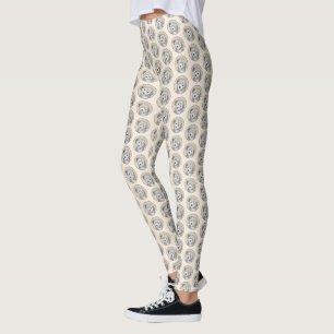 Leggings Peinture de Chien Havanais - Cute Original Chien A