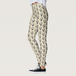 Leggings Peinture Skye Terrier - Cute Original Chien Art