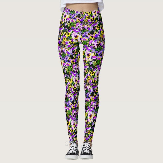 Leggings pensées multicolores (Devant)