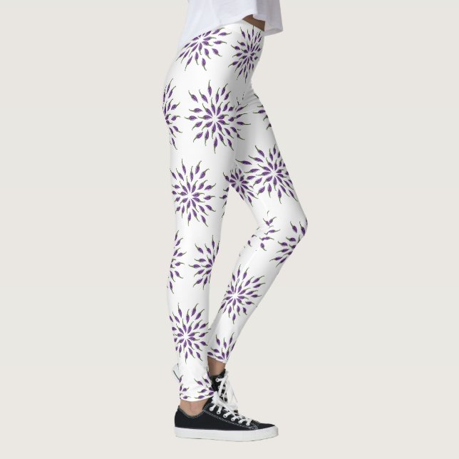Leggings Peppers mandala Art (Droite)
