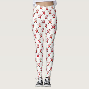 Leggings Père Noël adorable, Noël