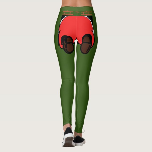 Leggings père Noël Butt (Dos)