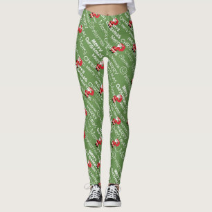 Leggings Père Noël et Joyeux Noël