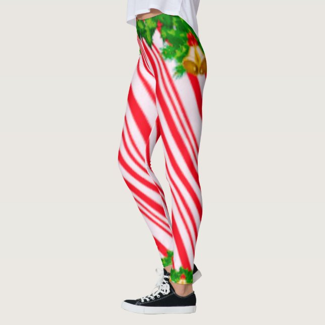 Leggings Père Noël Fishnet Stockings Noël (Gauche)