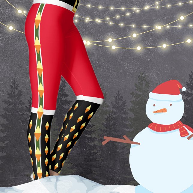 Leggings Père Noël Noisette Soldat Novelt Noël (Créateur téléchargé)