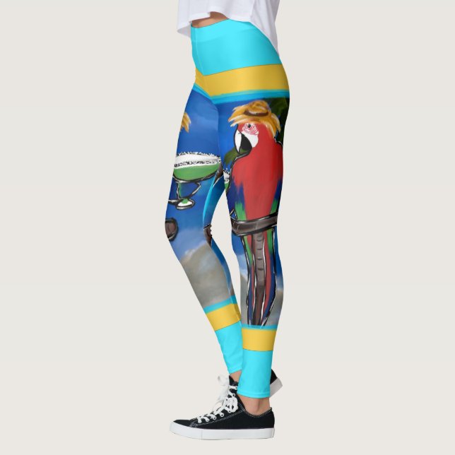 Leggings Perroquets (Gauche)