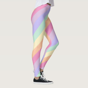 Leggings Personnalisé bleu bleu vert pourpre femmes coloré