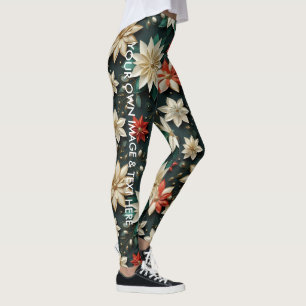 Leggings Personnalisé Personnalisé Votre Propre Image Photo