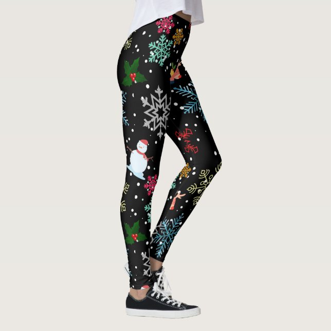 Leggings Personnalisé Personnalisé Votre Propre Image Photo (Droite)