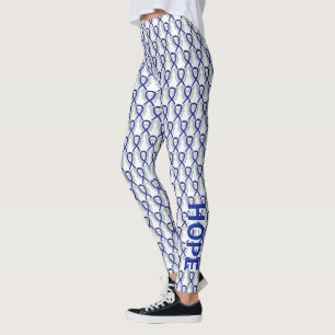Leggings personnalisés avec un ange au ruban de se