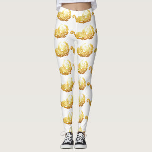 Leggings personnalisés Dragon d'or