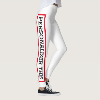 leggings personnalisés personnalisés personnalisés