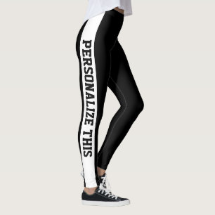 Leggings personnalisés personnalisés personnalisés