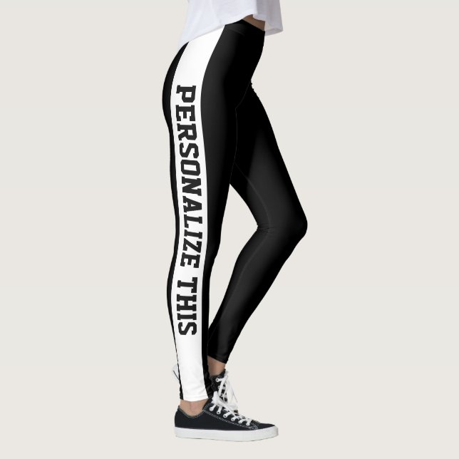 Leggings personnalisés personnalisés personnalisés (Droite)