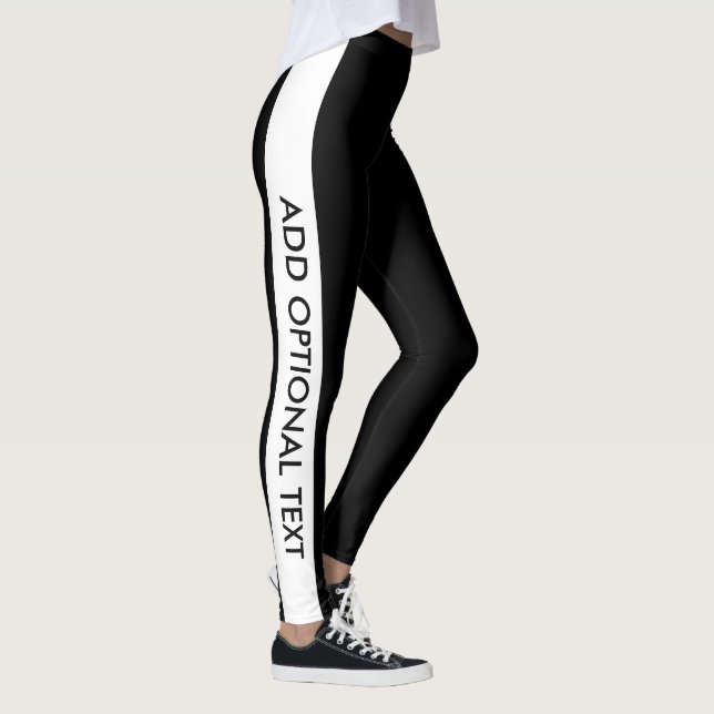 Leggings personnalisés personnalisés personnalisés (Droite)