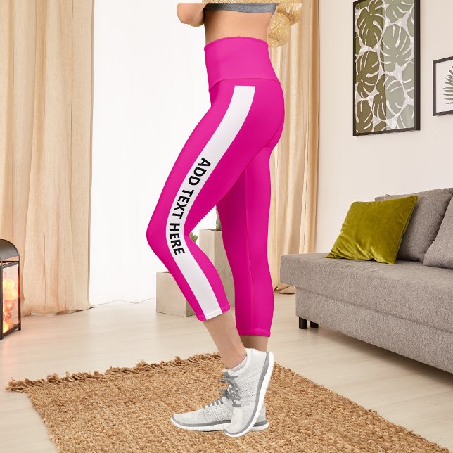 Leggings personnalisés personnalisés personnalisés (Personalized Custom Made Leggings– Create Your Own Capri Leggings)