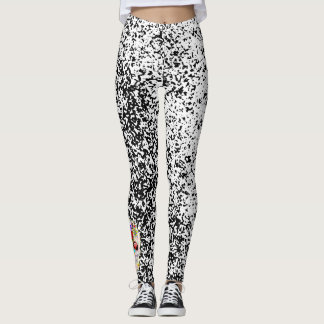 Leggings personnalisés TACHETÉS DE CRÂNE SUCRÉ