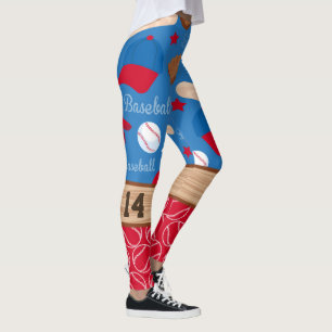 Leggings PERSONNALISEZ le motif sportif de NOMBRE de