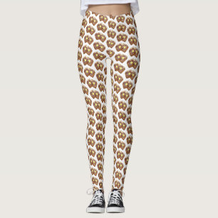 Leggings Petit déjeuner Français Beurre de pain et sirop Pe