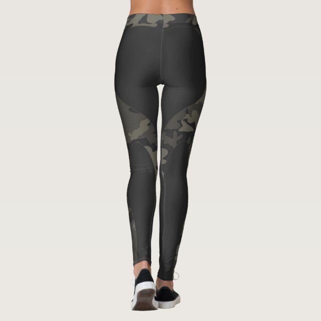 LEGGINGS PETIT PAIN CAMO DE COEUR DE HAVEL (Dos)