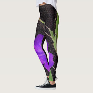 Leggings Petunia violet mexicain