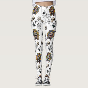 Leggings 🤍 Pharaon Blanc maman Halloween Tee 🎃 👑