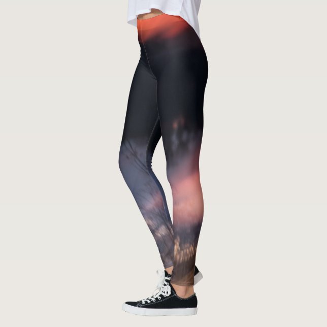Leggings photo abstraite (Gauche)